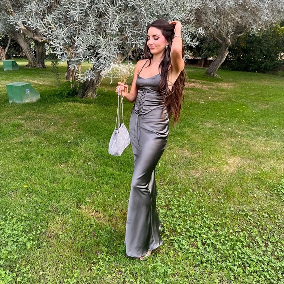 Gorgeous MAXI DRESS - CHARCOAL - Picture 1 of 5